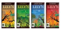 Lily's Sweets: Original, Almond, Coconut and Crispy Rice